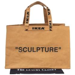 Off-White x Ikea Brown Markerad Sculpture Bag L