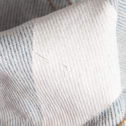 Pre Owned Off-White Blue Denim Diag Straight Shorts S