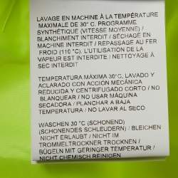Off-White Fluorescent Green Synthetic Joggers M