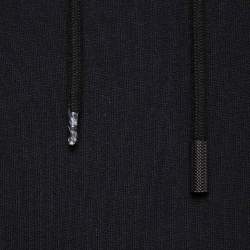 Pre Owned Off-White Black Cherry Blossom Print Virgil Abloh Hoodie S