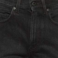 Pre Owned Off-White Black Denim Cutout Detail Jeans S