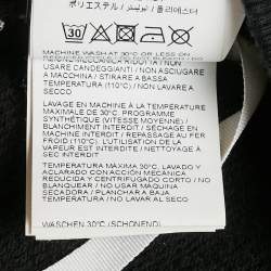 Pre Owned Off-White Black Painted Arrows Cotton Reg Hoodie S