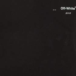مملوكة مسبقًا Off-White Black Arrow Print Cotton Crew Neck T-Shirt M