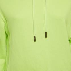 مملوكة مسبقًا سويت شيرت أوف وايت أسود شريط كابينة مطبوع قطن مقاس صغير (سمول)