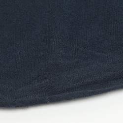 Pre Owned Off-White Blue Stretch Crepe Bodycon Dress M