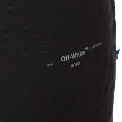 Off White Black Knit Man Collection Print Shorts M
