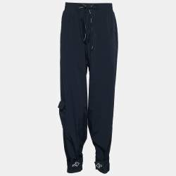 Off-White Black Synthetic Lounge Pants L