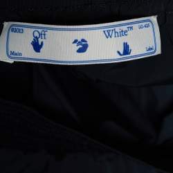 Off-White Black Synthetic Lounge Pants L