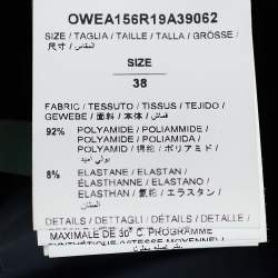 Pre Owned Off-White Black Technical Button front Oversized Track Jacket S