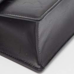 Off-White Black Leather 2.8 Jitney Top Handle Bag
