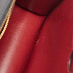 Off-White Black Leather 2.8 Jitney Top Handle Bag