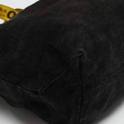 Off-White Black/Yellow Denim c/o Virgil Abloh Industrial Handle Tote 