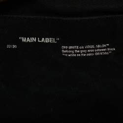 Off-White Black/Yellow Denim c/o Virgil Abloh Industrial Handle Tote 