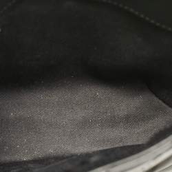 Pre Owned Off-White Black Quilted Leather Jackhammer 25 Tote