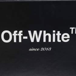 Off-White Black Leather Medium Box Tote
