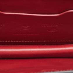 Pre Owned Off-White Black Leather 1.4 Gummy Jitney Top Handle Bag