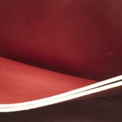 Pre Owned Off-White White Leather Graffiti 2.8 Jitney Top Handle Bag