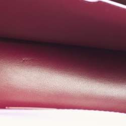 Pre Owned Off-White Lilac Leather 1.4 Jitney Top Handle Bag