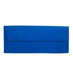 Pre Owned Off-White Blue Leather Medium Box Tote 