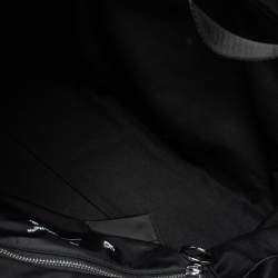 Pre Owned Off-White Black Nylon Commercial Weekender Tote