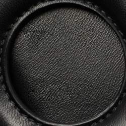 Pre Owned Off-White Black Leather Burrow 22 Shoulder Bag