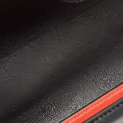 Pre Owned Off-White Black Leather Burrow 22 Shoulder Bag