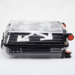 Off-White x Rimowa Transparent/Black PVC Virgil Abloh Suitcase 