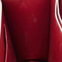 Pre Owned Off-White White Leather 1.4 Gummy Jitney Top Handle Bag