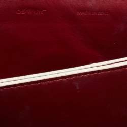 Pre Owned Off-White White Leather 1.4 Gummy Jitney Top Handle Bag