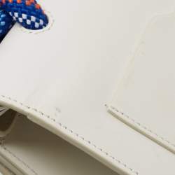 Pre Owned Off-White White Leather 1.4 Gummy Jitney Top Handle Bag