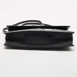 Off-White Black Leather 1.0 Jitney Crossbody Bag