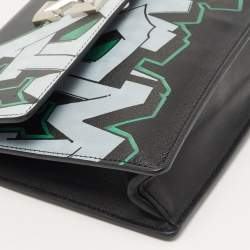 Off-White Black Leather 1.0 Jitney Crossbody Bag