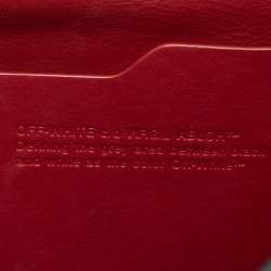 Off-White Black Leather 1.0 Jitney Crossbody Bag