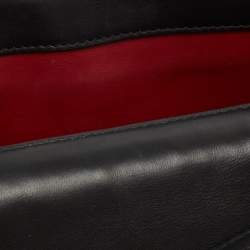 Off-White Black Leather 1.0 Jitney Crossbody Bag