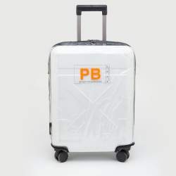 Pre Owned Off-White x Rimowa White PVC Virgil Abloh Suitcase