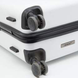 Pre Owned Off-White x Rimowa White PVC Virgil Abloh Suitcase