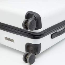 Pre Owned Off-White x Rimowa White PVC Virgil Abloh Suitcase