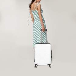 Pre Owned Off-White x Rimowa White PVC Virgil Abloh Suitcase