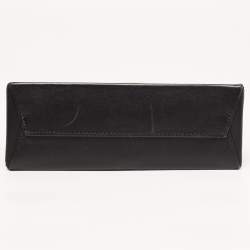  Off-White Black Leather Mini Box Tote