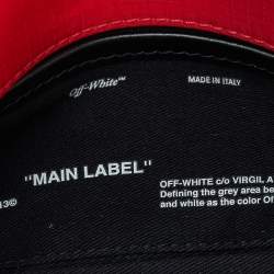 Off-White Red Nylon Camera Bag