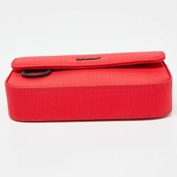 Off-White Red Nylon Camera Bag