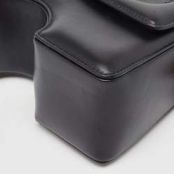 Off-White Black Leather Burrow 22 Crossbody Bag