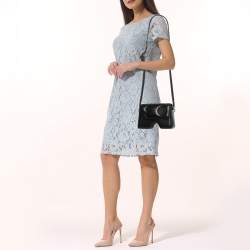 Off-White Black Leather Burrow 22 Crossbody Bag