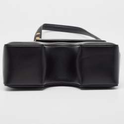 Off-White Black Leather Burrow 22 Crossbody Bag