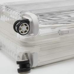 Off-White x Rimowa White/Transparent Plexiglass See Through Suitcase