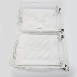 Off-White x Rimowa White/Transparent Plexiglass See Through Suitcase