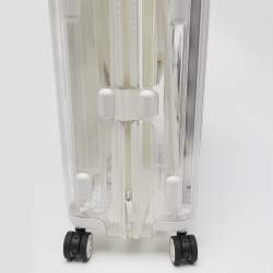 Off-White x Rimowa White/Transparent Plexiglass See Through Suitcase