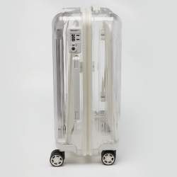 Off-White x Rimowa White/Transparent Plexiglass See Through Suitcase