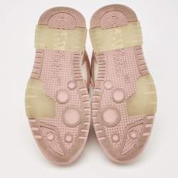 Off-White Pink/White Leather Out Of Office Sneakers Size 38