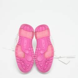 Off-White White Leather Out Of Office Sneakers Size 38